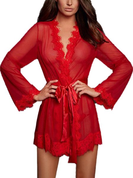 Женский пеньюар прозрачный