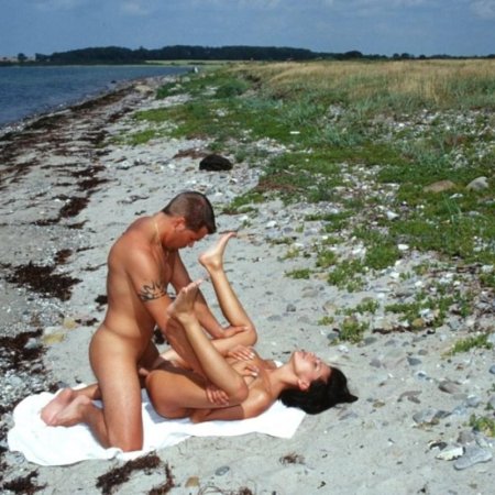 Секс на пляж