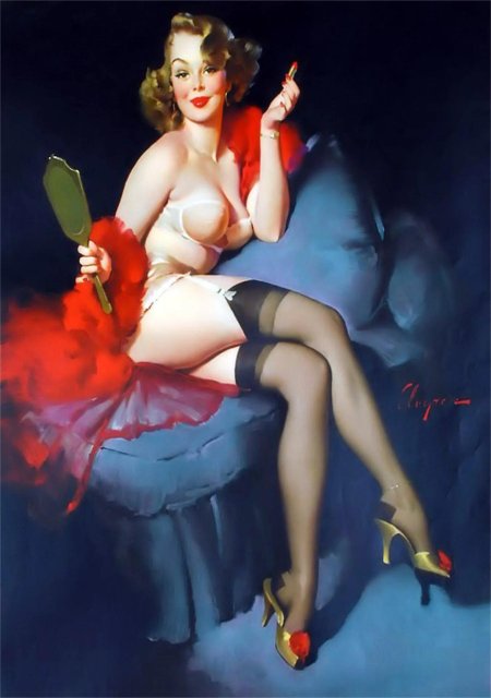 Порнография в стиле пин-ап