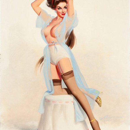 Pin up художник джил элвгрен