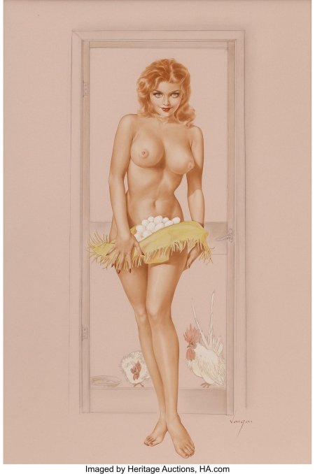 Альберто варгас пин-ап