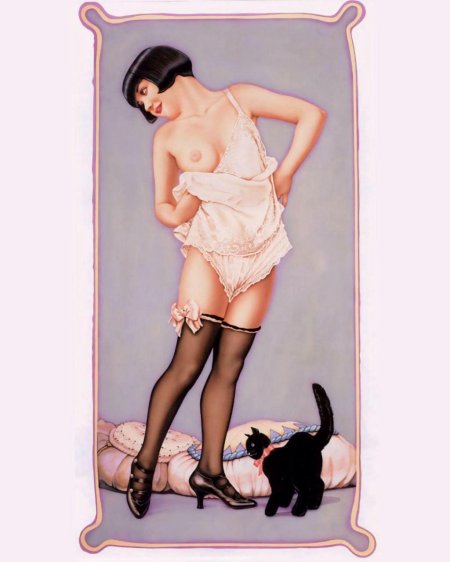 Pin-up — художник джил элвгрен