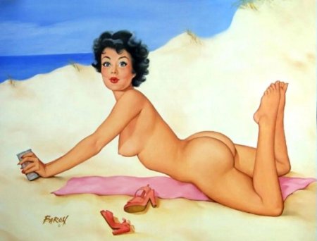 Художник джил элвгрен пин ап