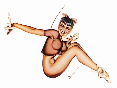 Порнографический пинап