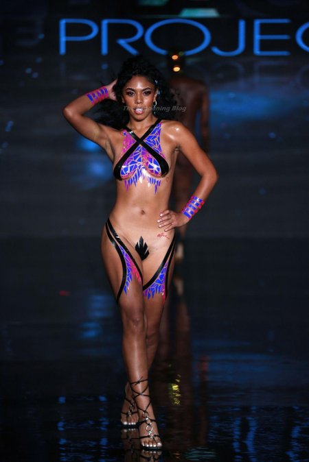 Miami swim week black tape project