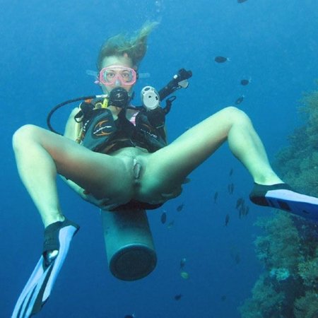 Дайвинг девушка