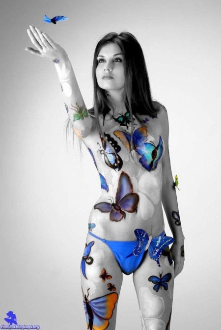 Бодипейнтинг искусство