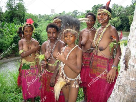 Папуасы новой гвинеи женщины