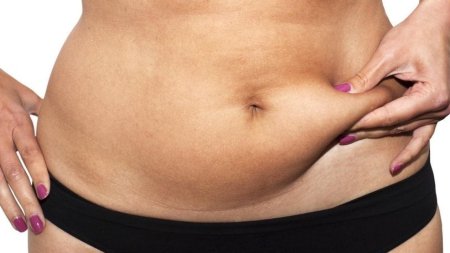 Жир на животе