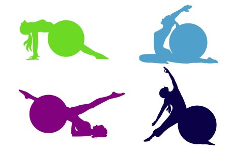 Пилатес значок