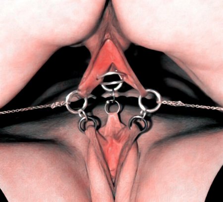 Зажимы для растягивания половых губ