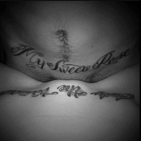 Татуировки интимные