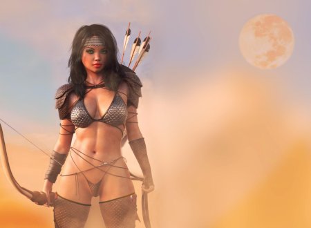 Женщины воительницы амазонки фэнтези