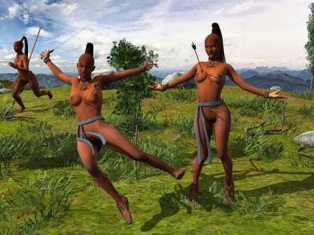 Самые эротические амазонки в играх