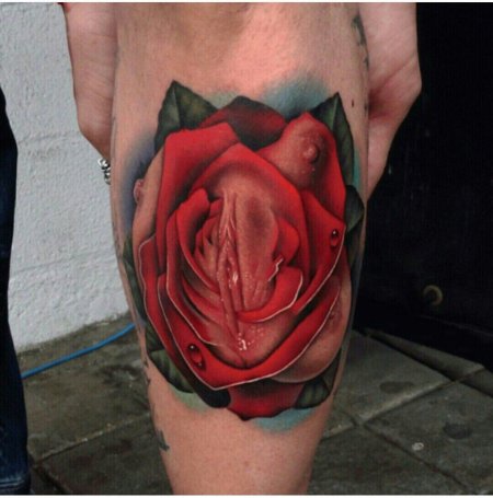 Роза тату