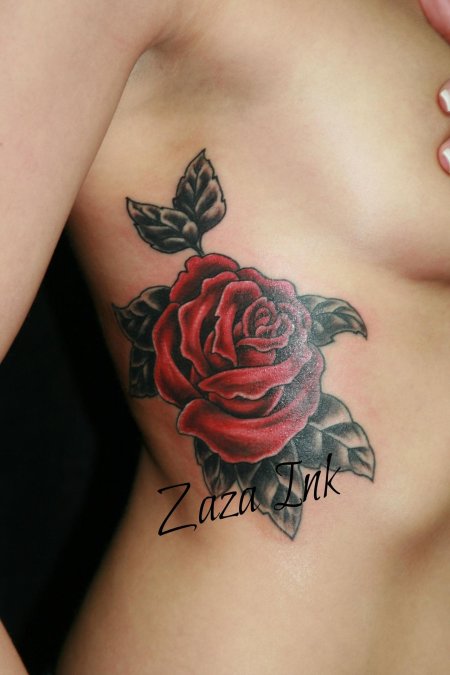Тату роз