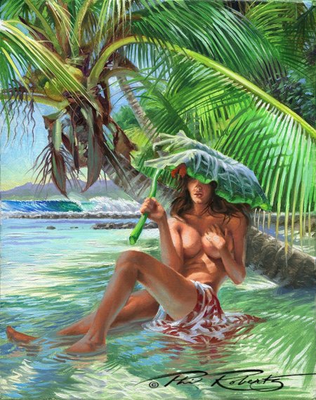 Картина тропики