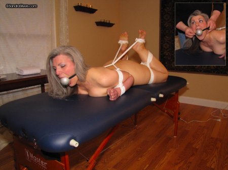 Сандра сильверс hogtied bondage