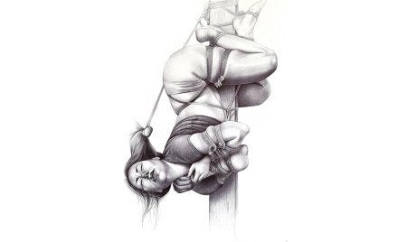 Шибари тату эскиз