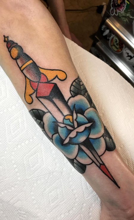 Татуировка олдскул