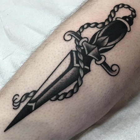 Тату нож