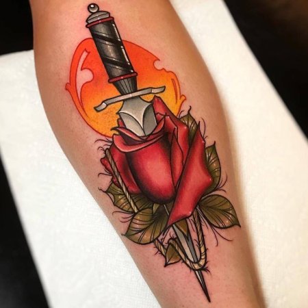 Нео традишнл нож кинжал