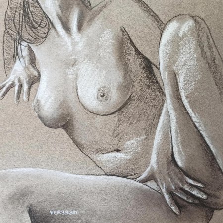 Эротика рисунок карандашом