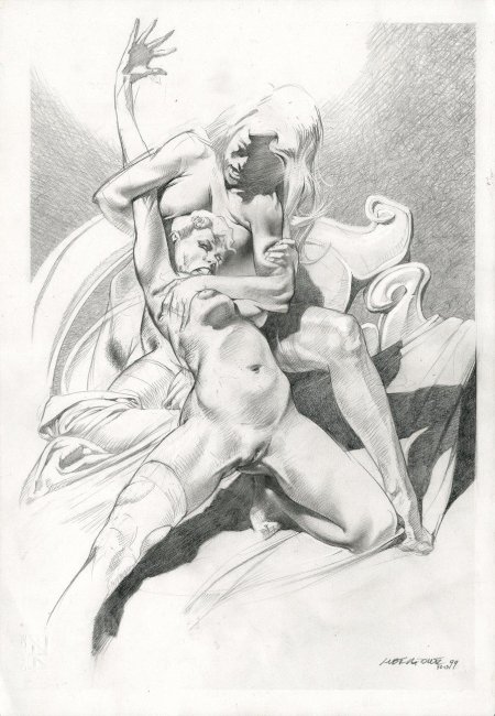 Erotic sketches mmf