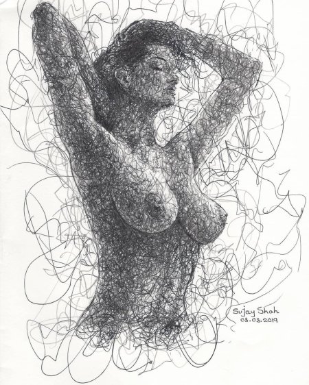 Графика портрет