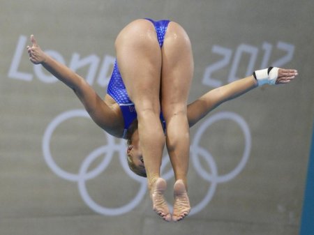 Прыжки в воду женщины пикантные