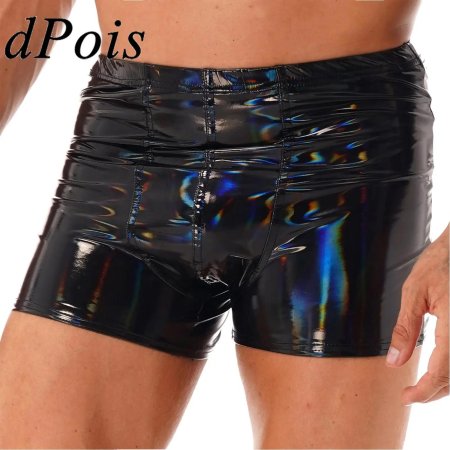 Латексные шорты мужские