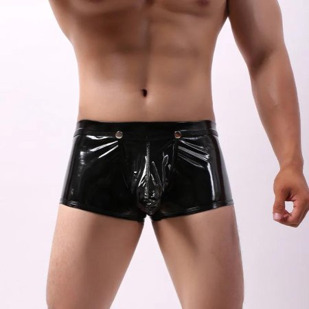 Мужские кожаные трусы