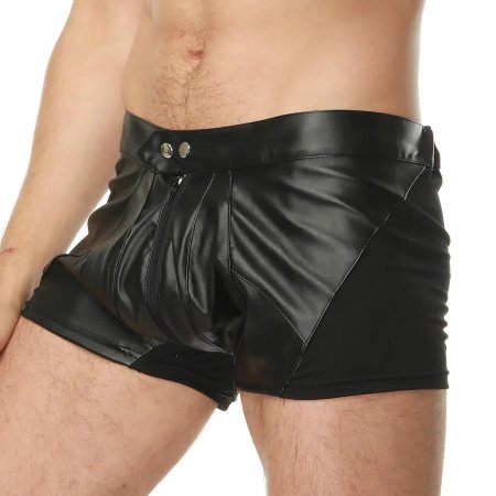 Мужские кожаные трусы