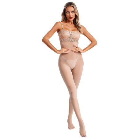 Прозрачные женские колготки