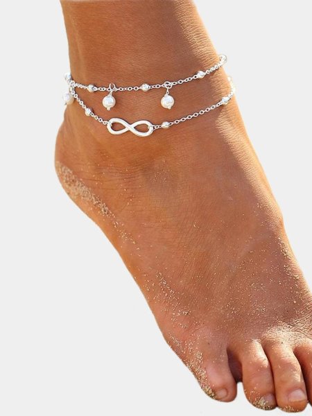 Браслет на ногу женский