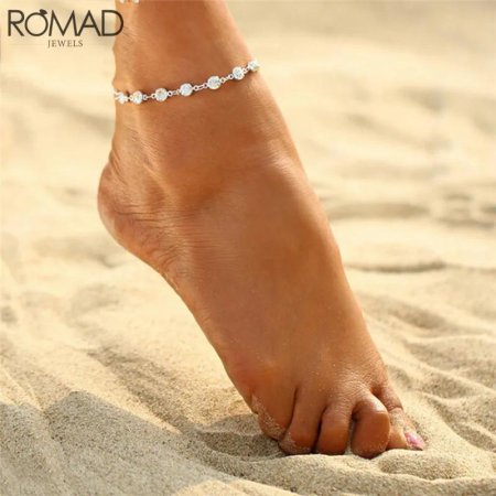 Женские браслеты на ногу