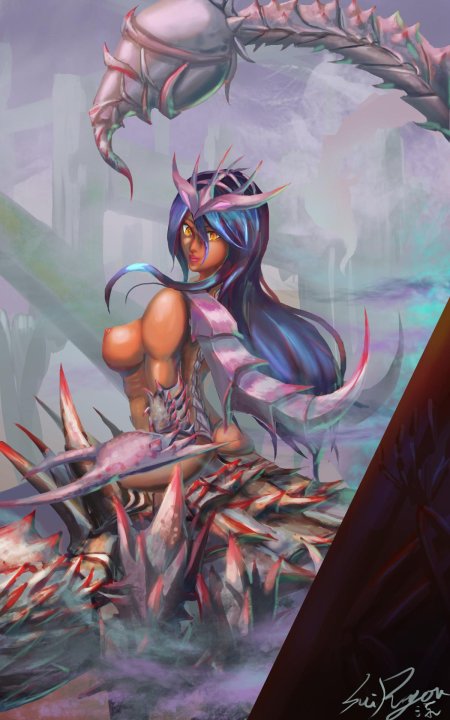 Monster girl скорпион