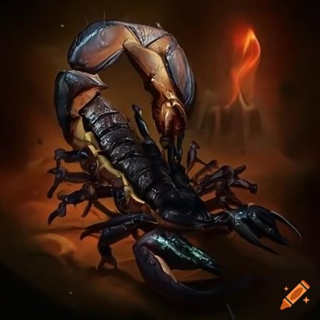 Скорпион монстр