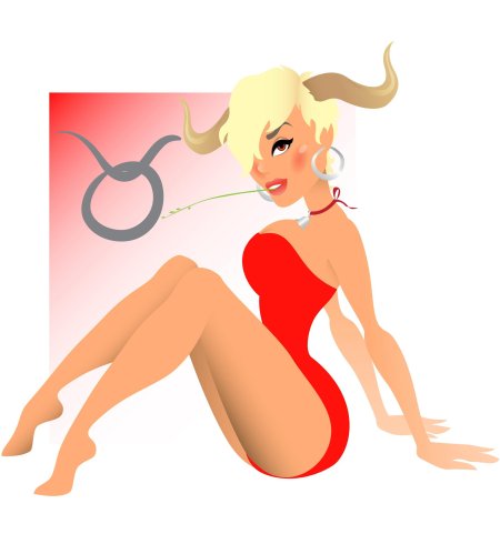 Девушка телец