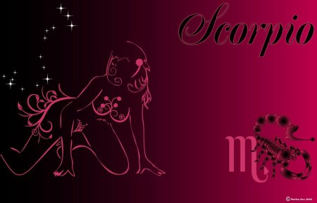 Обои на рабочий стол скорпион знак зодиака