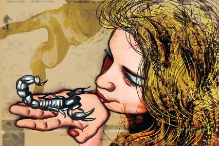 Женщина скорпион