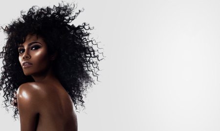 Афро прическа женская