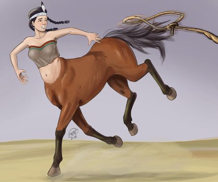 Леди кентавр