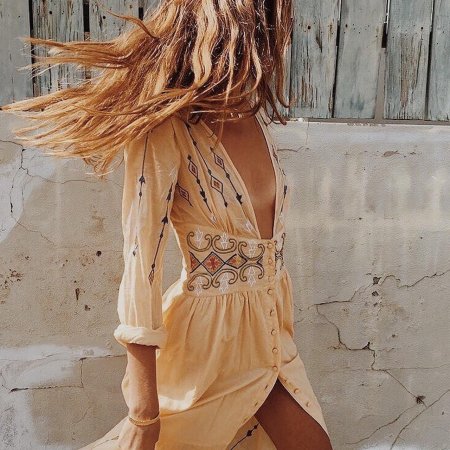 Платье в стиле бохо