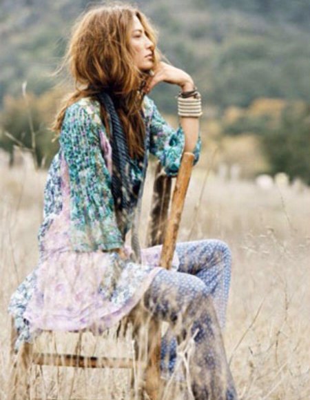 Стиль бохо хиппи