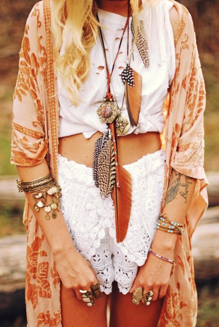 Хиппи бохо шик стиль