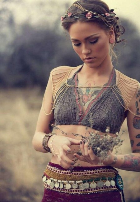 Стиль бохо украшения