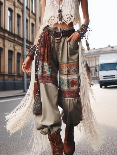 Образ в стиле бохо женский