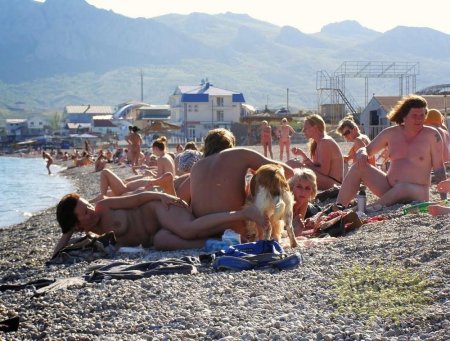 Нудистский фестиваль в коктебели