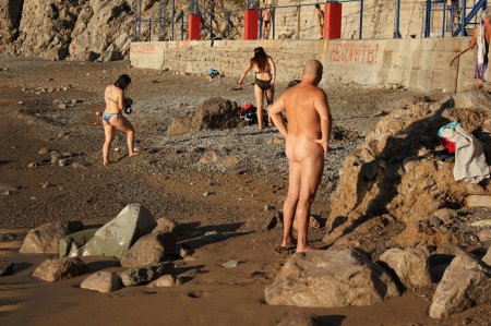 Симеиз ню пляж нудистка